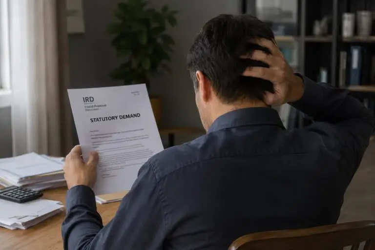 IRD statutory demand